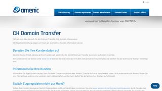 
                            5. amenic - CH Domain Transfer