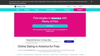 
                            4. America Dating - America singles - America chat at POF.com™