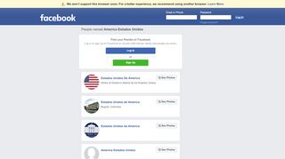 
                            2. America Estados Unidos Profiles | Facebook