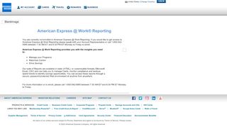 
                            8. Americal Express @ Work - American Express
