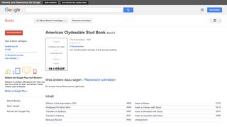 
                            11. American Clydesdale Stud Book