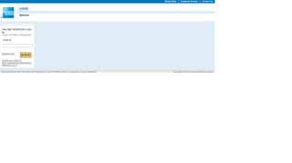 
                            9. American Express Bahrain - Login