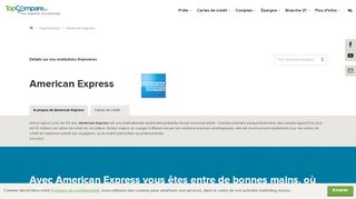 
                            7. American Express Belgique | Comparatif cartes sur TopCompare.be