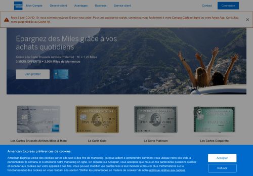 
                            1. American Express Belgique