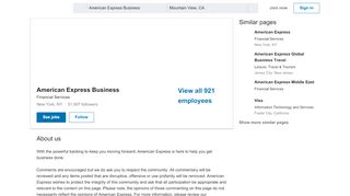 
                            10. American Express Business | LinkedIn