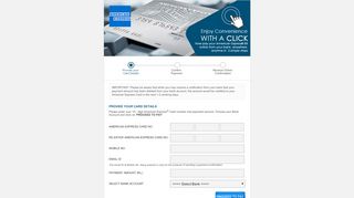 
                            7. AMERICAN EXPRESS CardNet - BillDesk