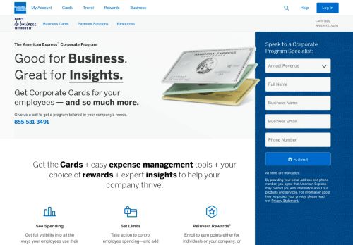
                            5. American Express Corporate Credit Cards and Payment Solutions ...