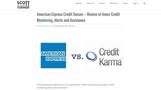 
                            11. American Express Credit Secure vs. Credit Karma Review
