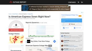 
                            8. American Express Down? Service Status, Map, Problems History ...