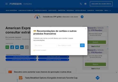 
                            11. American Express fatura online: como consultar extrato | Blog da ...