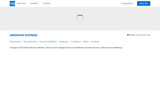 
                            2. American Express FI | Kirjaudu | Maksukortit, edut & pisteet