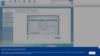 
                            8. American Express GB : Forgot User ID or Password