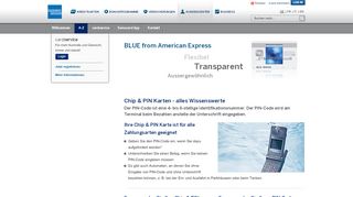 
                            8. American Express Kreditkarte. Einsatz von Chip & PIN.