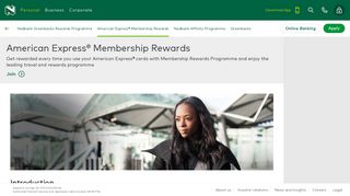 
                            9. American Express® Membership Rewards - Nedbank