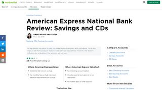 
                            12. American Express National Bank Review - NerdWallet