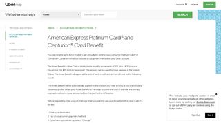 
                            12. American Express Platinum Card® and Centurion Card® ...