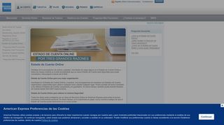 
                            5. American Express - Servicios Online - Estados de Cuenta Online