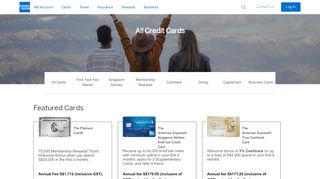 
                            1. American Express - View All Our Cards & Offers