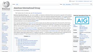 
                            8. American International Group - Wikipedia