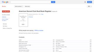 
                            10. American Kennel Club Stud Book Register