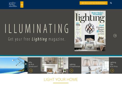 
                            5. American Lighting Association: Home