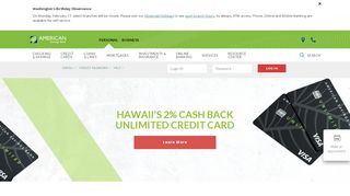 
                            7. American Savings Bank Hawaii | Banking, Credit Cards, Loans ...