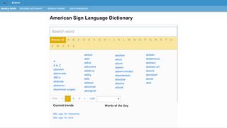 
                            9. American Sign Language (ASL) Dictionary - HandSpeak