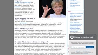 
                            4. American Sign Language | NIDCD