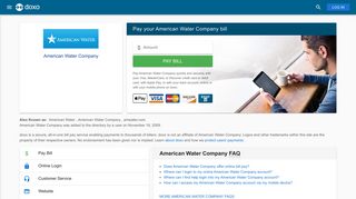 
                            8. American Water - Illinois (American Water): Login, Bill Pay, Customer ...