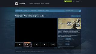 
                            2. America's Army: Proving Grounds on Steam