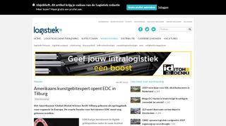 
                            11. Amerikaans kunstgebitexpert opent EDC in Tilburg - Logistiek.nl