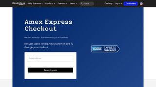 
                            11. Amex Express Checkout | Braintree Payments