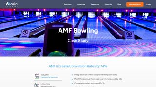 
                            12. AMF Bowling Centers | Marin Software