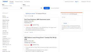 
                            7. Amf Bowling Jobs, Employment | Indeed.com