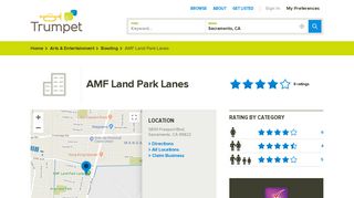 
                            8. AMF Land Park Lanes - 5850 Freeport Blvd, Sacramento, CA 95822 ...