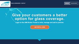 
                            8. AMI Broker Portal | Give your customers a better option for glass ...