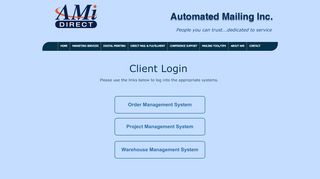 
                            3. AMi DIRECT | Client Login