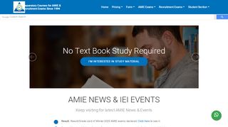 
                            9. AMIE Admission and Study Material for AMIE Exams