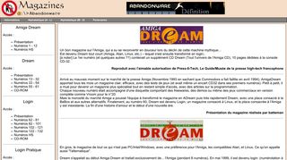 
                            10. Amiga Dream - Le site des anciennes revues informatiques - www ...