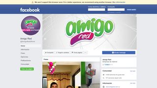 
                            2. Amigo Red - Inicio | Facebook