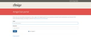 
                            4. AmigoClub portal
