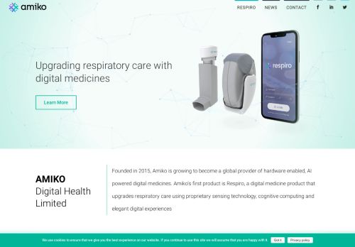 
                            3. Amiko | Upgrading care with digital medicines