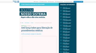 
                            13. Amil lança token para liberação de procedimentos médicos - Notícias ...