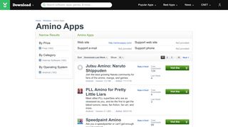 
                            7. Amino Apps - Download.com