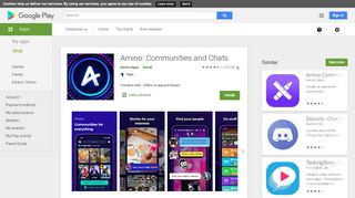 
                            6. Amino: Communities and Chats - Apps on Google Play