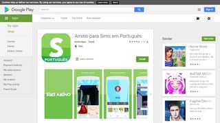 
                            6. Amino para Sims em Português – Apps no Google Play