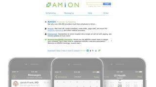 
                            2. Amion Physician Scheduling and messaging for groups and whole ...