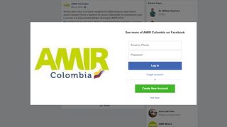 
                            13. AMIR Colombia - Hemos dado inicio a la Clase magistral de ...