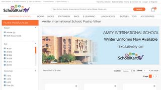 
                            7. Amity International School, Pushp Vihar Uniforms For Boys & Girls