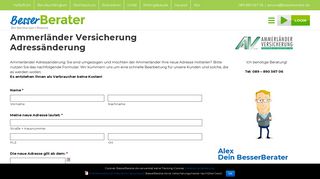 
                            11. Ammerländer Versicherung Adressänderung | Online | BesserBerater